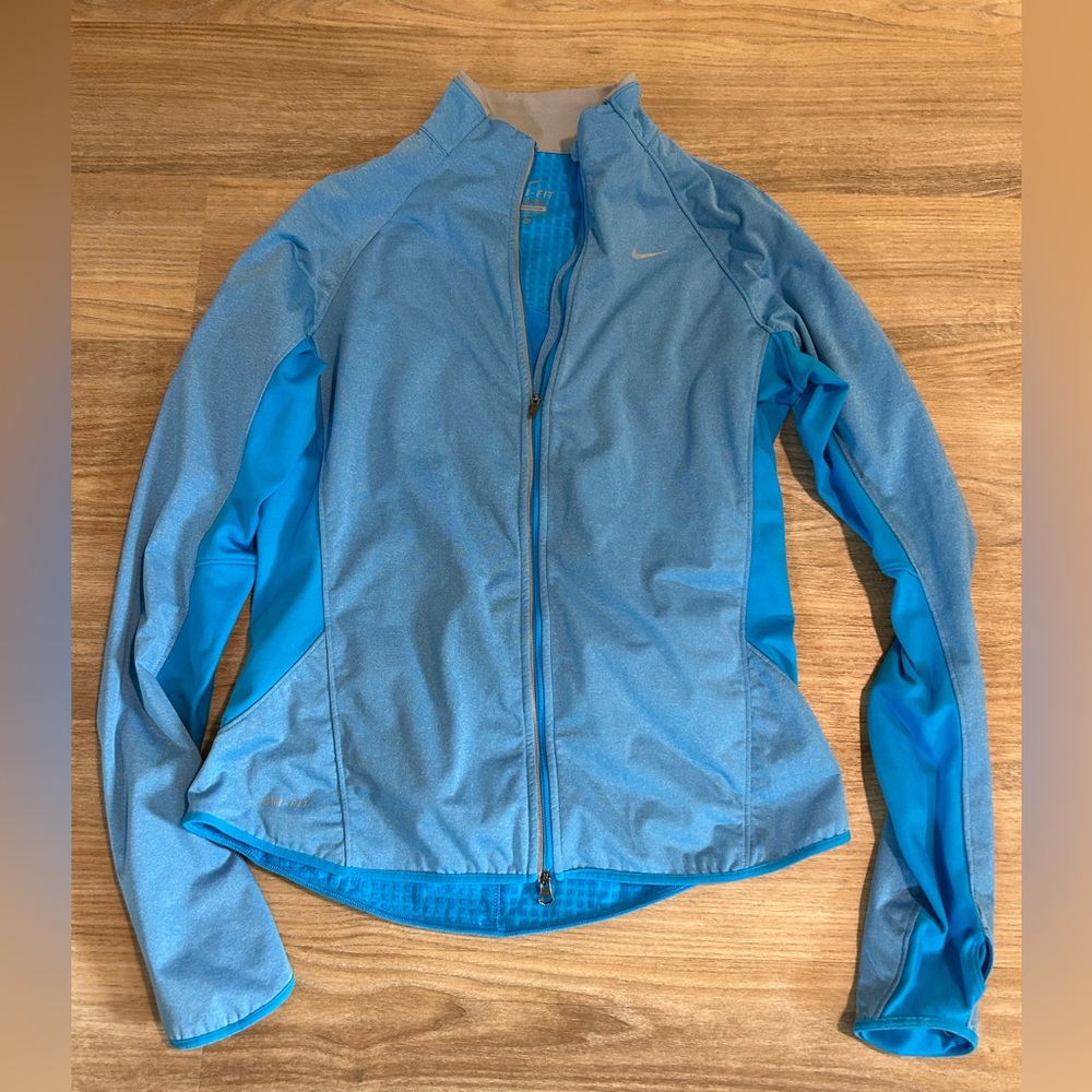 Nike Women's Light Blue Running Jacket